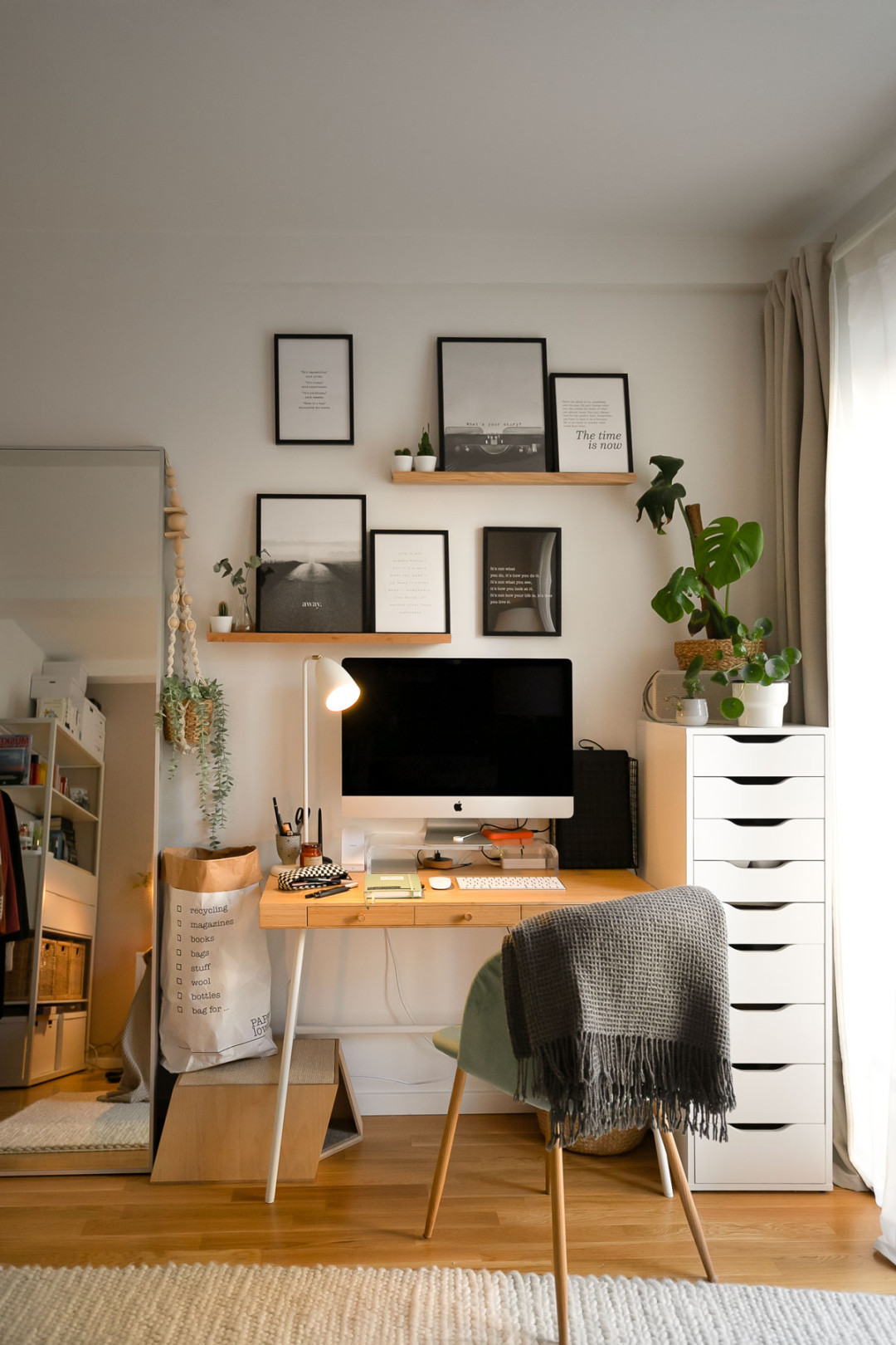 Homeoffice im Schlafzimmer einrichten: So habe ich meinen