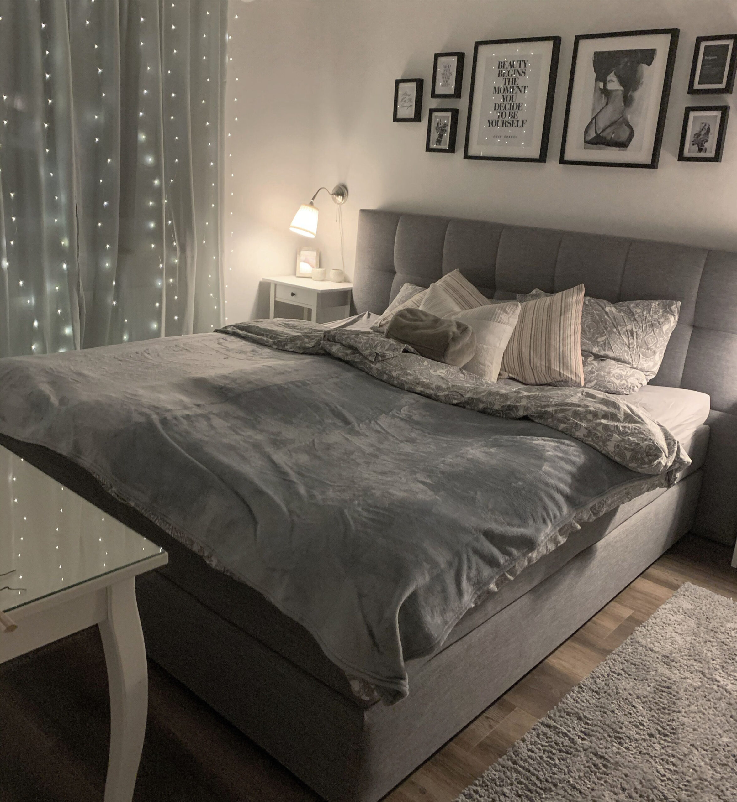 Schlafzimmer Inspiration Grau  Schlafzimmer inspiration, Zimmer